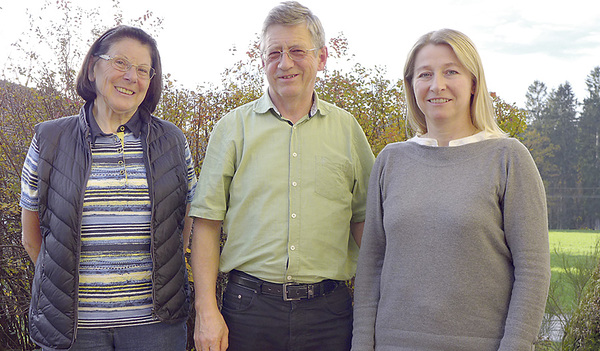 Hannelore Stöckl, Franz Gebetsberger und Christine Steiner (v.l.n.r.) 