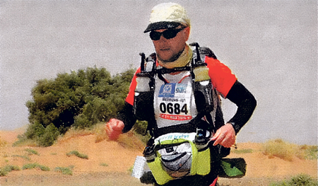 Thema vor zehn Jahren: Pfarrer Gerhard Kobler beim härtesten Lauf der Welt.  