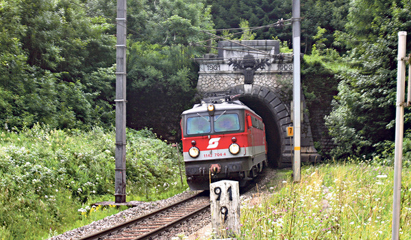 Das nördliche Tunnelportal nahe Spital/Pyhrn