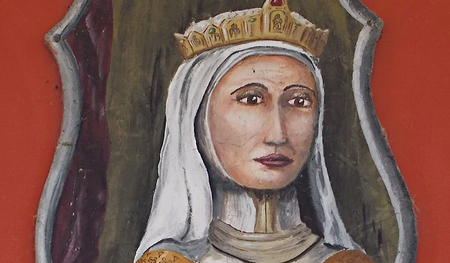 Die selige Gisela auf einer späteren Darstellung