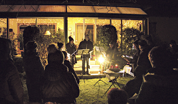 Die ökumenische Adventfeier in Marchtrenk. 