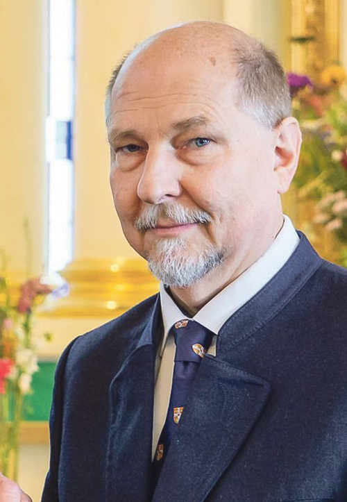 Superintendent Gerold Lehner, evangelische  Kirche. 