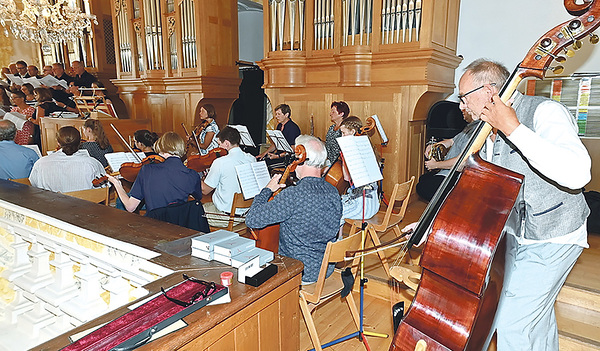 Uraufführung der Festmesse „Gott ist meine Hoffnung“