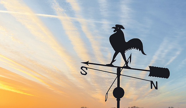 Wind, Regen oder Sonne?  Die Beobachtung der Natur war auch ein Versuch,  den Zeitpunkt für Saat und Ernte besser wählen zu können.