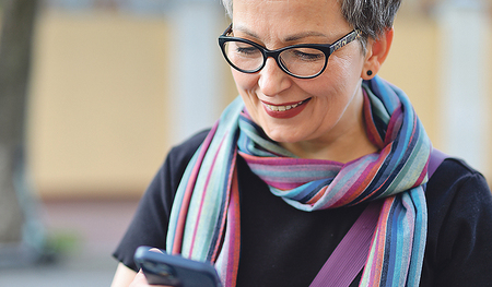Immer dabei – das Smartphone.