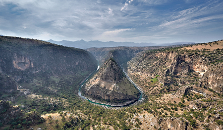 Den unbeschilderten Weg zum Dore Canyon muss man selbst finden. Die Natur hält im milden Kurdistan viele Schätze bereit.