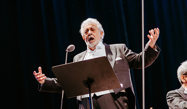 Plácido Domingo bei Klassik am Dom in Linz.