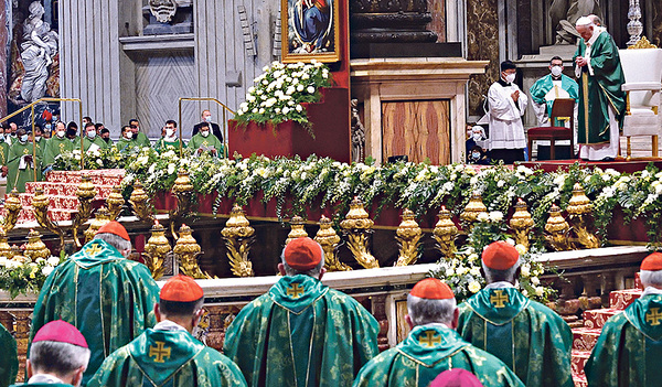 Mit einem Gottesdienst im Petersdom eröffnete Papst Franziskus am Wochenende die Weltsynode.