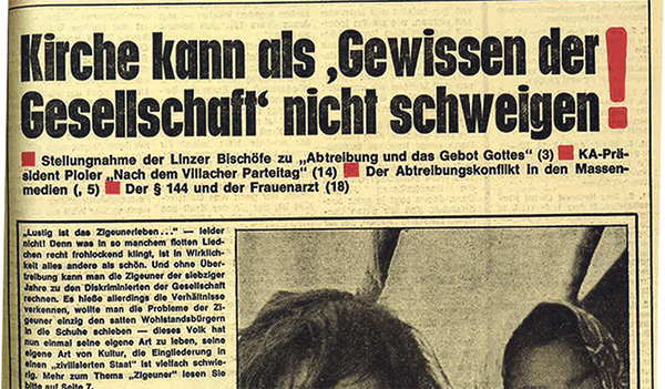 Diskussion um die Abtreibung