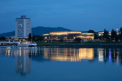 Brucknerhaus Linz an der blauen Donau