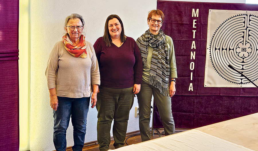 Voller Einsatz für die Pfarrgemeinde: Eleonora Zarl, Elisabeth Kronreif und Brigitte Preisch (von links im Bild). 