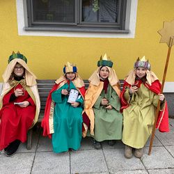 Sternsinger/innen der Pfarre Aspach