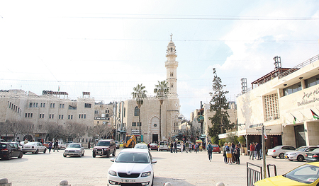 Der „Krippenplatz“ in Betlehem      