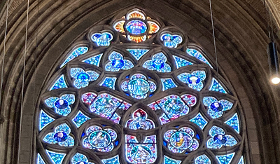 Friedensrosette Mariendom Linz