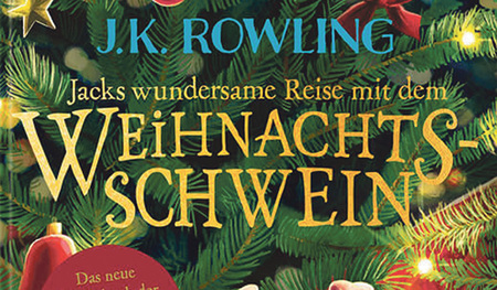 J. K. Rowling: Jacks wundersame Reise mit dem Weihnachtsschwein. Carlsen Verlag, 2021. Ab 8 Jahre. Gebundene Ausgabe € 20,95,  Hörbuch (CD) € 13,69.