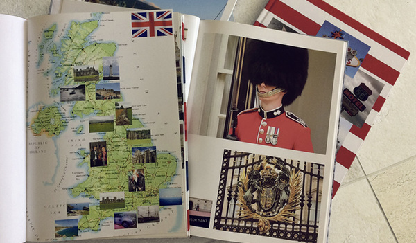 Meine Fotobücher erinnern mich an schöne Reisen.