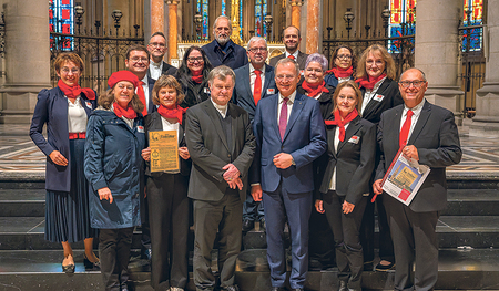 Mit einer Eucharistiefeier im Linzer Mariendom feierte die Kirchenzeitung gemeinsam mit Bischof Manfred ­Scheuer vergangene Woche ihren 80. Geburtstag. Unter den Gästen war auch Landeshauptmann Thomas Stelzer.