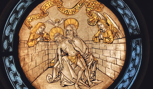 Seltene Darstellung: Not Gottes, Ende des 15. Jahrhunderts,  Stift St. Florian   