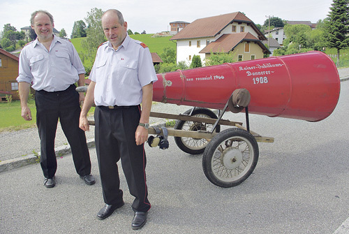 Kaiser-Jubiläums-Böllerer in Schardenberg