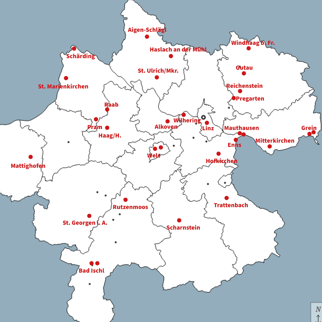 oö Museen als Vorteilspartner im Überblick