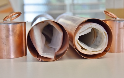 Die befüllten Zeitkapseln