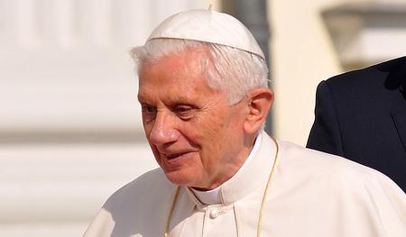 Papst Benedikt 2011 in Berlin