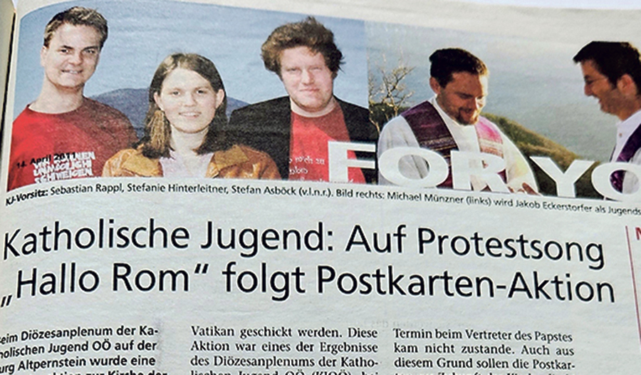 Thema vor 15 Jahren: Eine Postkarten-Aktion sollte Visionen für die Kirche sammeln.   