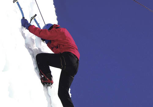 Eiskletterer [ (c) www.BilderBox.com, Erwin Wodicka, Siedlerzeile 3, A-4062 Thening, Tel. + 43 676 5103678.Verwendung nur gegen HONORAR, BELEG, URHEBERVERMERK nach AGBs auf bilderbox.com], aktiv, aktive, aktiven, aktiver, aktives, Alpinismus, Ausdaue