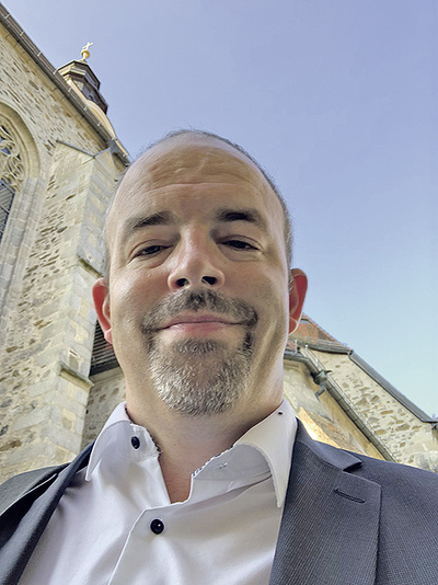 Severin Kierlinger-Seiberl (42) ist Webmaster der Diözese Linz.  