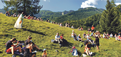 Stimmungsvoller Gottesdienst    