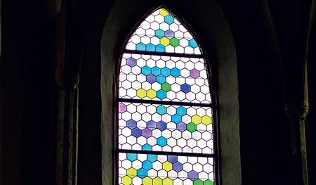 Neu: Fenster der 100 in der Pfarrkirche Bad Goisern 