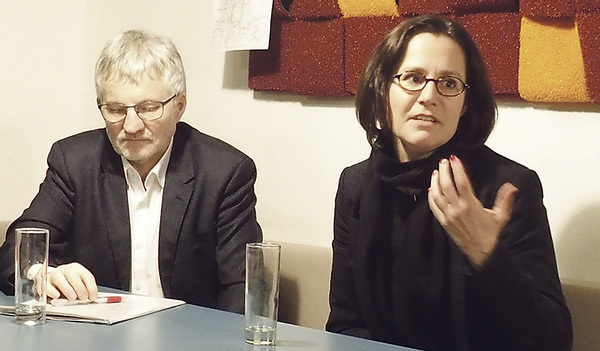 Dr. Maria Katharina Moser, Direktorin Diakonie Österreich, und Franz Kehrer, MAS, Direktor Caritas OÖ 