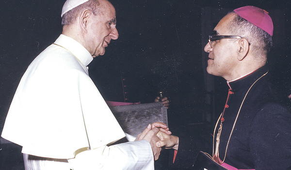 Wurden zur Ehre der Altäre erhoben: Erzbischof Óscar Romero (rechts) und Papst Paul VI.   