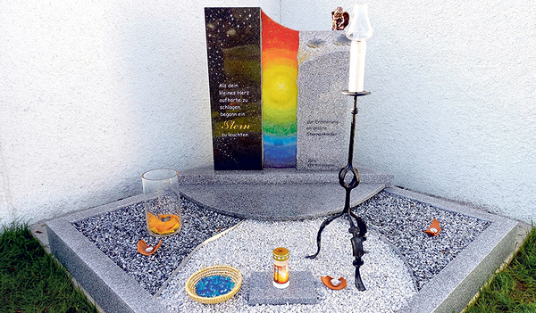 Die Sternenkinder-Gedenkstätte in Waldhausen     