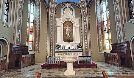  Evangelische Dreieinigkeitskirche, 1851–1853, Wallern an der Trattnach.   