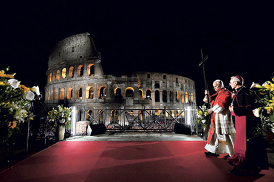 Die Texte der Meditationen für den traditionellen Kreuzweg am Kolosseum mit dem Papst können unter www.vatican.va nachgelesen werden. 