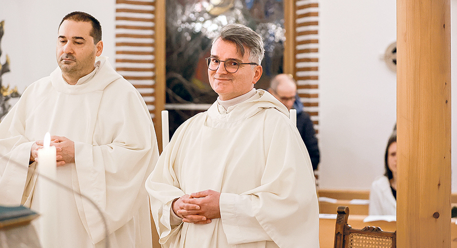 Der Novize Br. Simon Petrus     