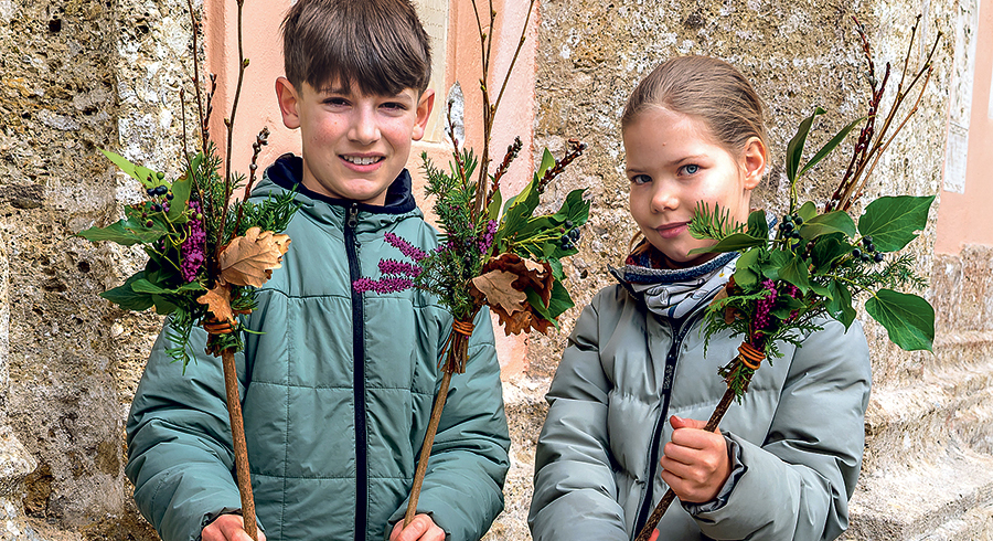 Palmsonntag ist ein Tag des Willkommens und der Freude. 