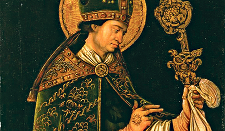 Valentinsdarstellung aus dem 16. Jhdt.