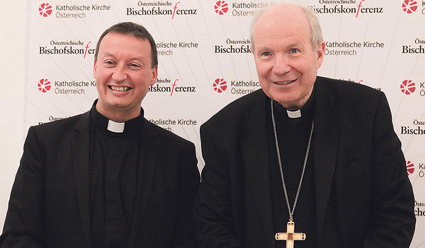Biko-Generalsekretär Peter Schipka und Kardinal Christoph Schönborn hatten 2019 die geplante Sicherungshaft kritisiert.