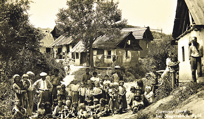 Romakinder 1935 in Stegersbach. Die meisten überlebten die kommenden 10 Jahre nicht. 