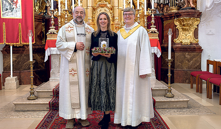 Von links im Bild: Padinger, Eichlberger und Lamplmayr. 