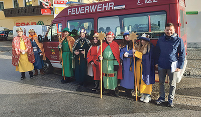  Die Sternsinger/innen von St. Johann am Walde 