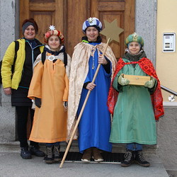 Sternsinger/innen der Pfarre Grünbach