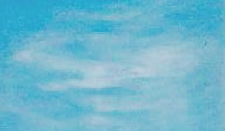 Detail eines Himmelbildes. 