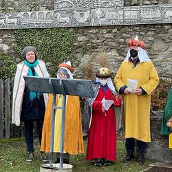 Sternsinger/innen der Pfarre Linz St. Magdalena