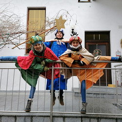 Sternsinger/innen der Pfarre Grünbach