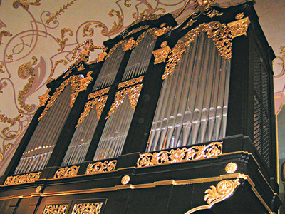 Die Schwanthaler Orgel in Ried muss restauriert werden.