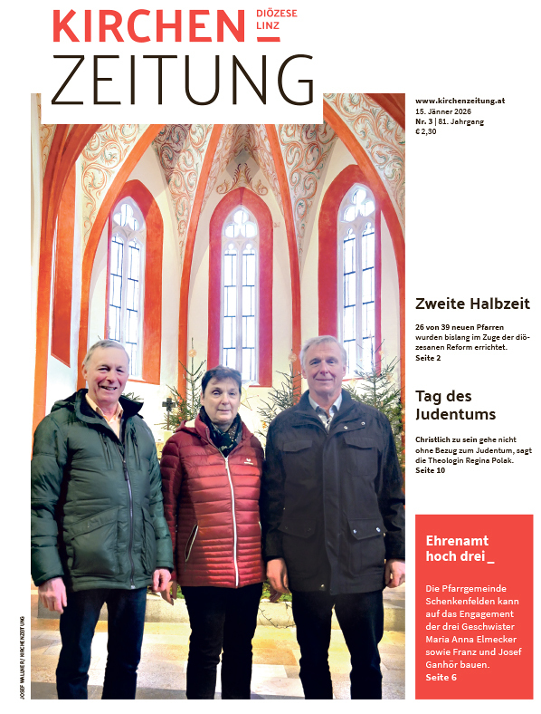 Titelblatt der Kirchenzeitung Linz