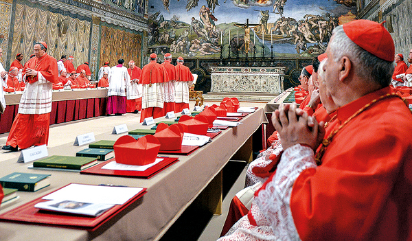 Am 12. März 2013 versammelten sich die Kardinäle zur Papstwahl in der Sixtinischen Kapelle, tags darauf wurde Franziskus gewählt 